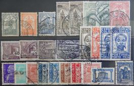 Portugal ex. Kat. 560-589 gest. 1931/35 Kat. 102 Euro