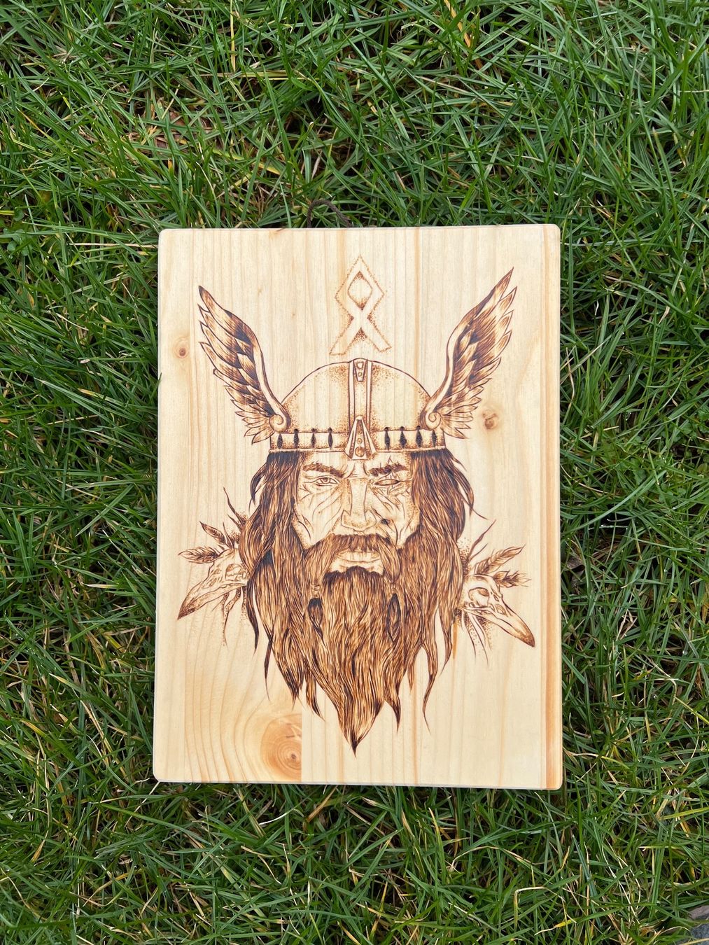 Foto & Immagini: Holz-Bild Odin – Usato da Sternenberg venduto da Coocoo 1