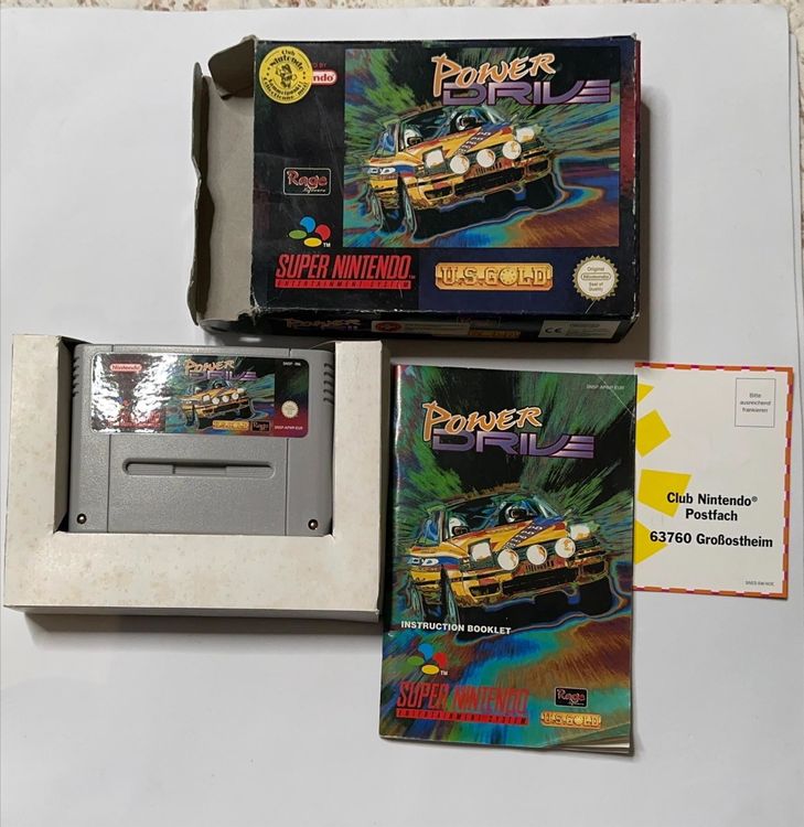 Power Drive SNES Kaufen auf Ricardo
