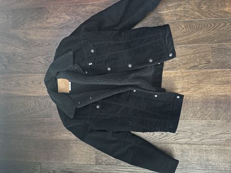 Levi's Herren Jacke schwarz Grösse M Cord
