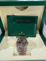 Rolelex Datejust 41  Everose Gold / Stahl  Chocolate Dial  R