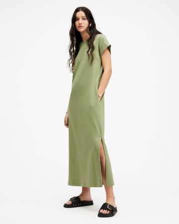 AllSaints Kleid Anna Maxi Dress, Gr. 38