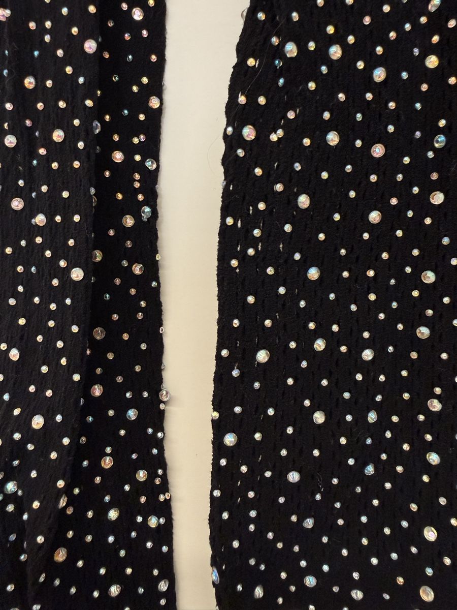 Tops: Schwarzes Glitzer Top Langarm  – Neu (gemäss Beschreibung) aus Stäfa von alyssa.bgl 1