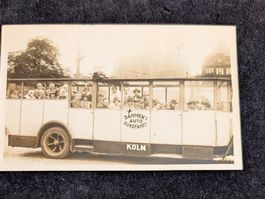 Dahmens Autorundfahrt Köln gelaufen 1929