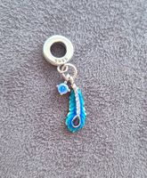 Silber Charm Pfau Feder +Garantie