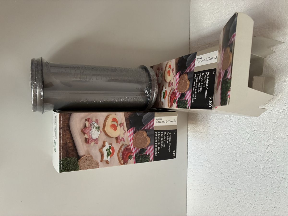 Migros Teglie da forno: 2 Herz Backröhren Neu – Nuovo e nell'imballaggio originale da Burgdorf venduto da Calvia 1
