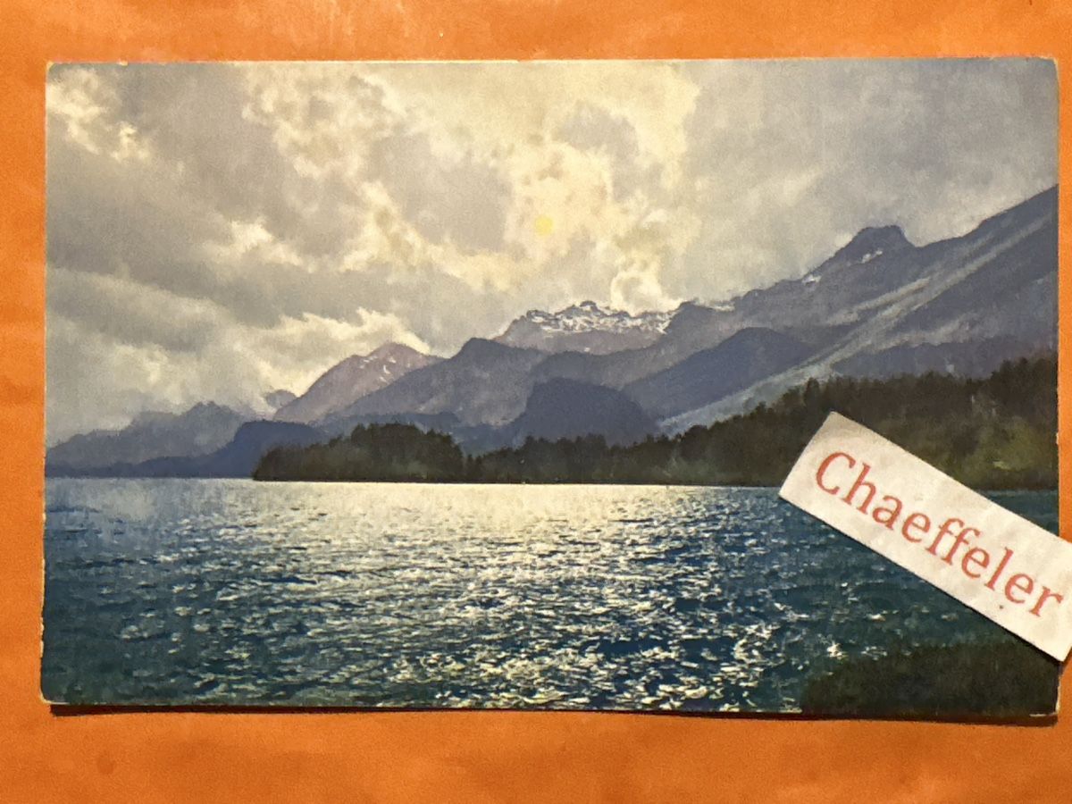 Ansichtskarten: Silsersee Blick gegen Maloja – Gebraucht aus Zürich von Chaeffeler