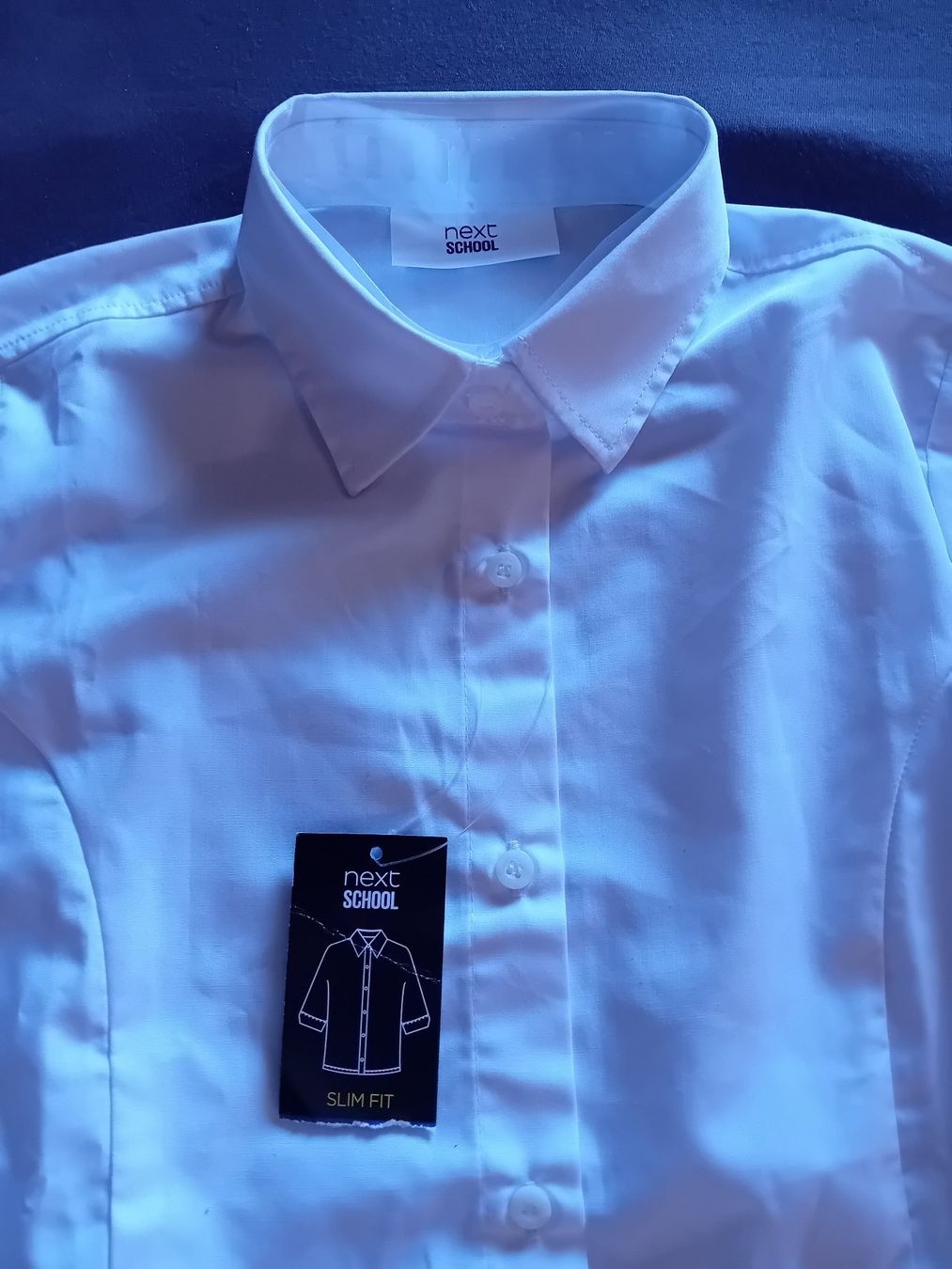 Next Camicette, T-shirt & Top: Weisse Bluse Gr. 146 – Nuovo e nell'imballaggio originale da Auw venduto da luszur 3