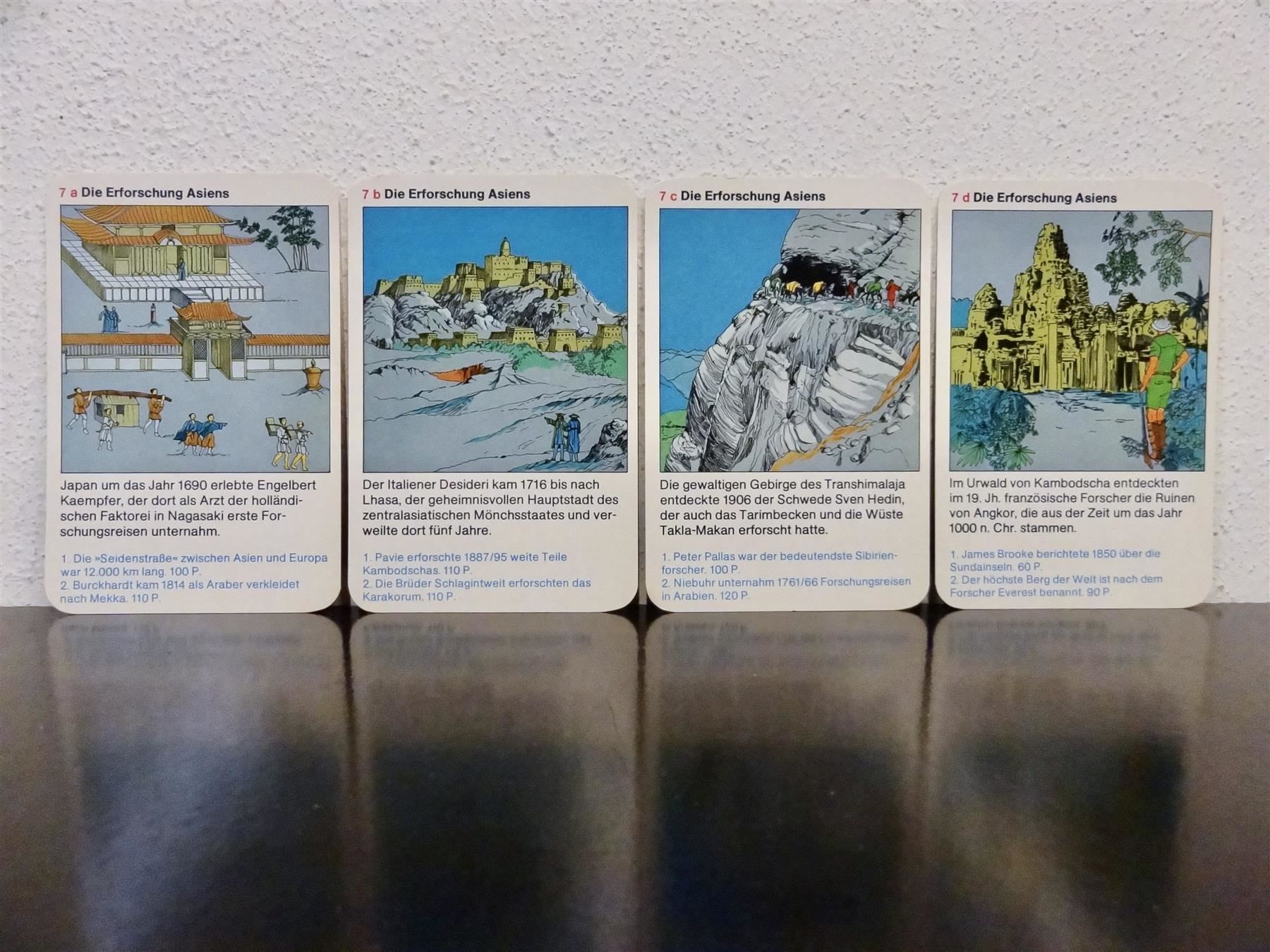 Ravensburger Giochi: schönes Quartett ENTDECKER UND EROBERER – Usato da Kerzers venduto da wisaundso 8