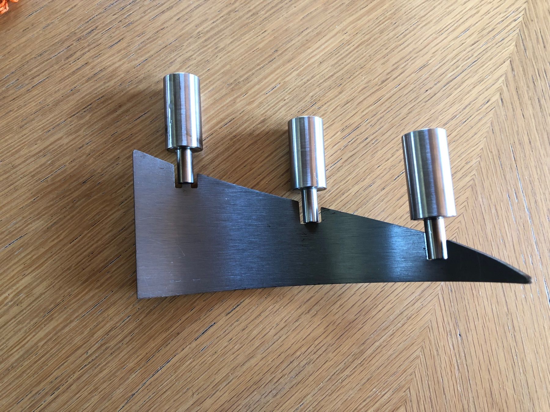 Portacandele: Kerzenhalter " Hutter "   3 flammig – Usato da Schübelbach venduto da Dolly990_2 2