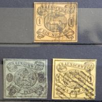Braunschweig Kat. 6. 10-11 gest. 1853/61 Kat. 430 Euro