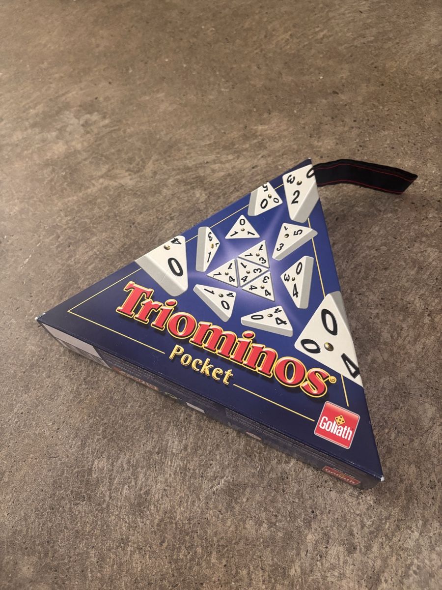 Giochi: Triominos Pocket Spiel von Goliath – Nuovo e nell'imballaggio originale da Anglikon venduto da Zwergli_92