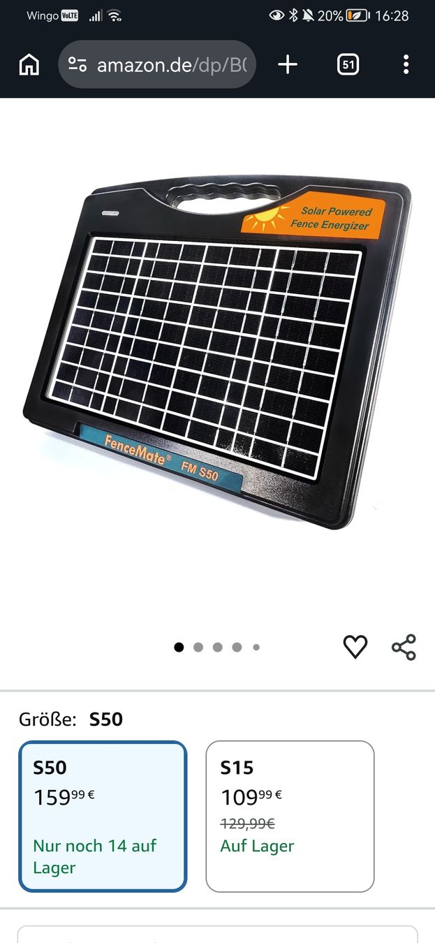 Autres équipements d'étable: Solar Weidezaungerät neu – Neuf (Voir description) à Steinmaur par sth_tsx6 3