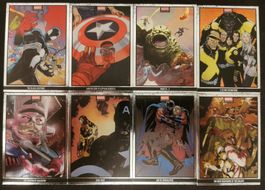 Panini Marvel Anthology 8 rare Metal  Holo Base Cards 2025