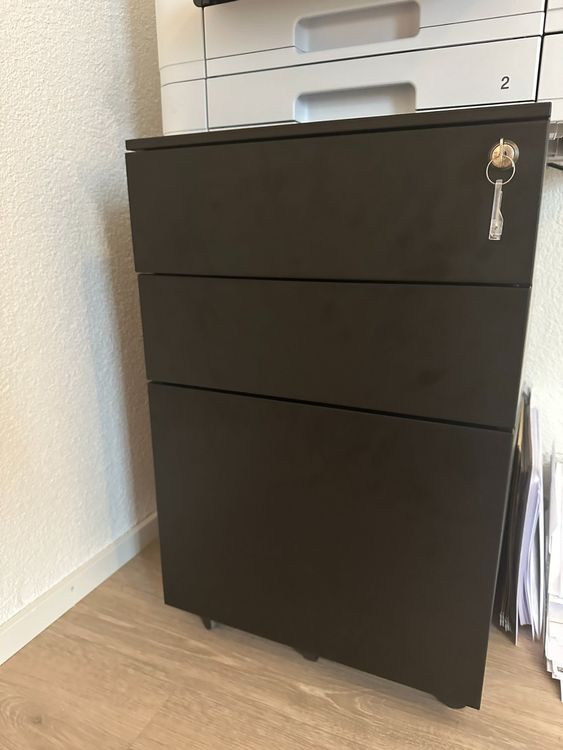 Black File cabinet | Kaufen auf Ricardo