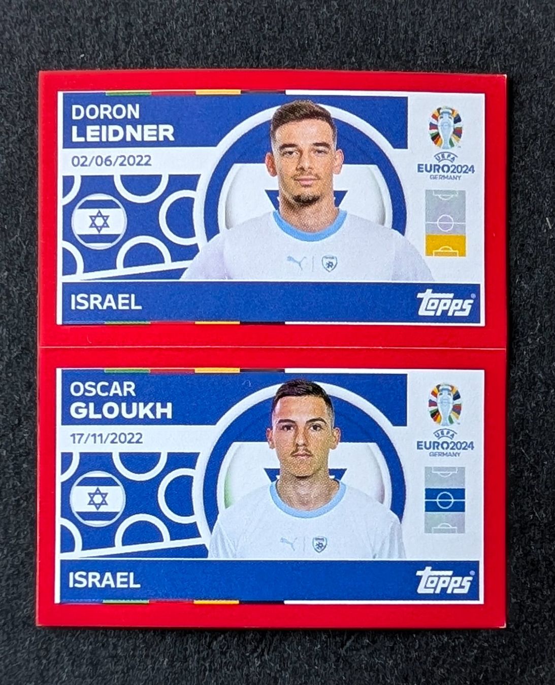 Topps Carte collezionabili: Topps EM 2024--ISR 8/9 – Nuovo e nell'imballaggio originale da Hittnau venduto da stamps_and_coins
