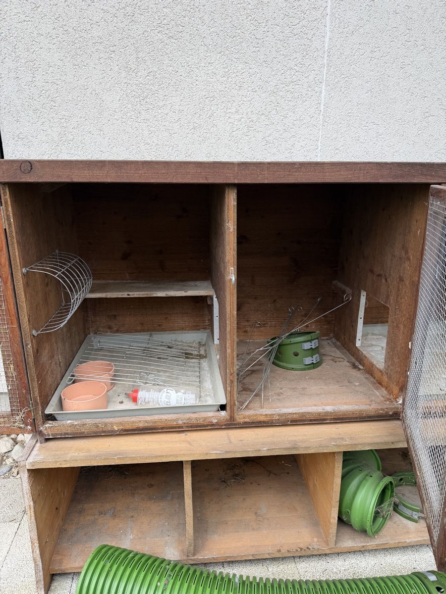 Gabbie, trasporto & Sicurezza: kaninchen stall – Usato da Oberwil b. Büren venduto da kun_zg7k 2