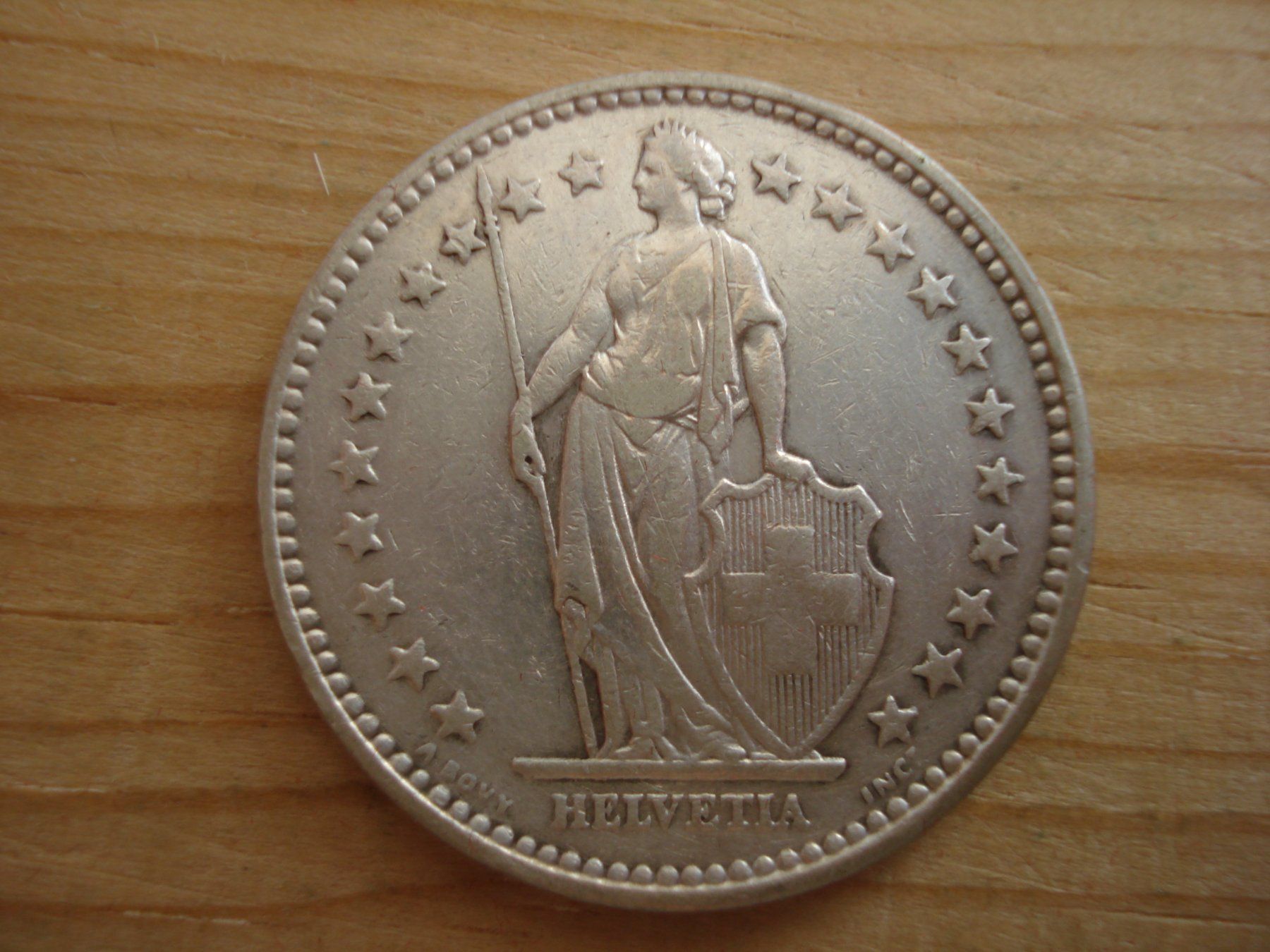 Tutti le monete: (S1)      2 Franken 1912 VZ – Usato da Erlach venduto da Net-Coins 1