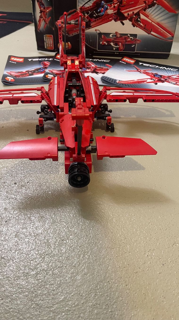 Technics Kit di costruzioni: LEGO Technic 9394: Rotes Flugzeug - Seltenes Modell! – Usato da zeihen venduto da Racer-71 2