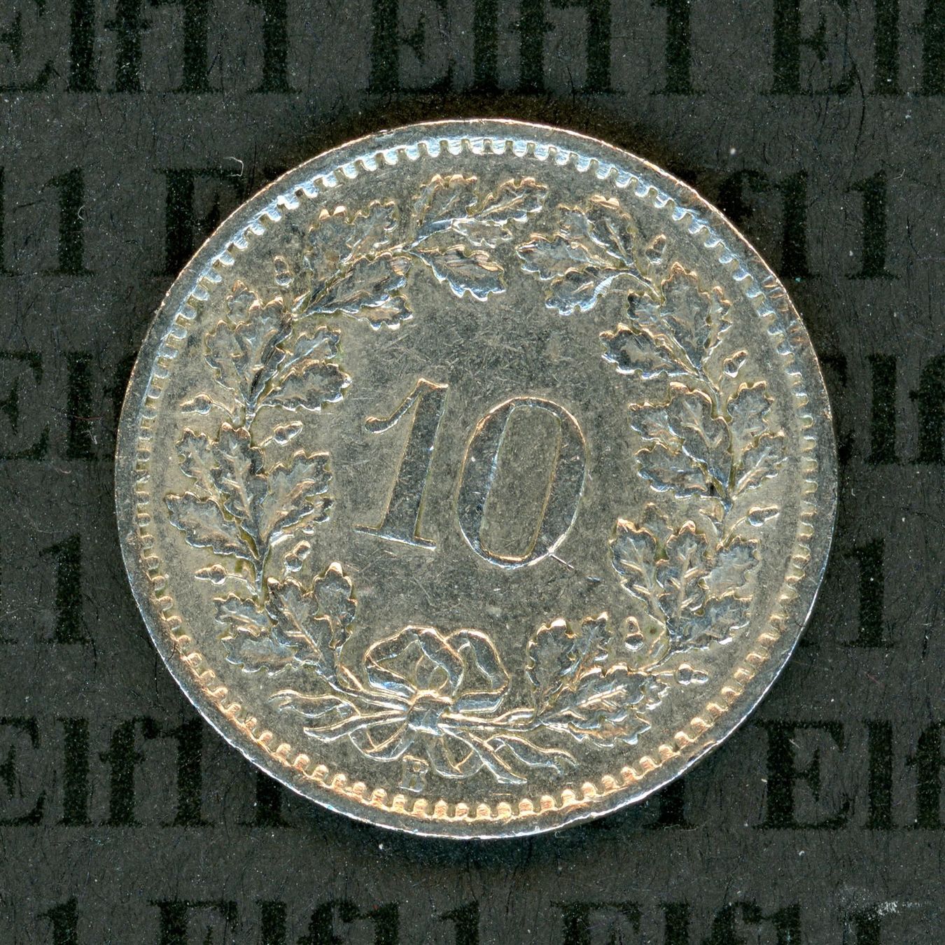 Tutti le monete: CHF___0.10 1967 -vz 10 Rappen – Usato da Widnau venduto da Elf11 1