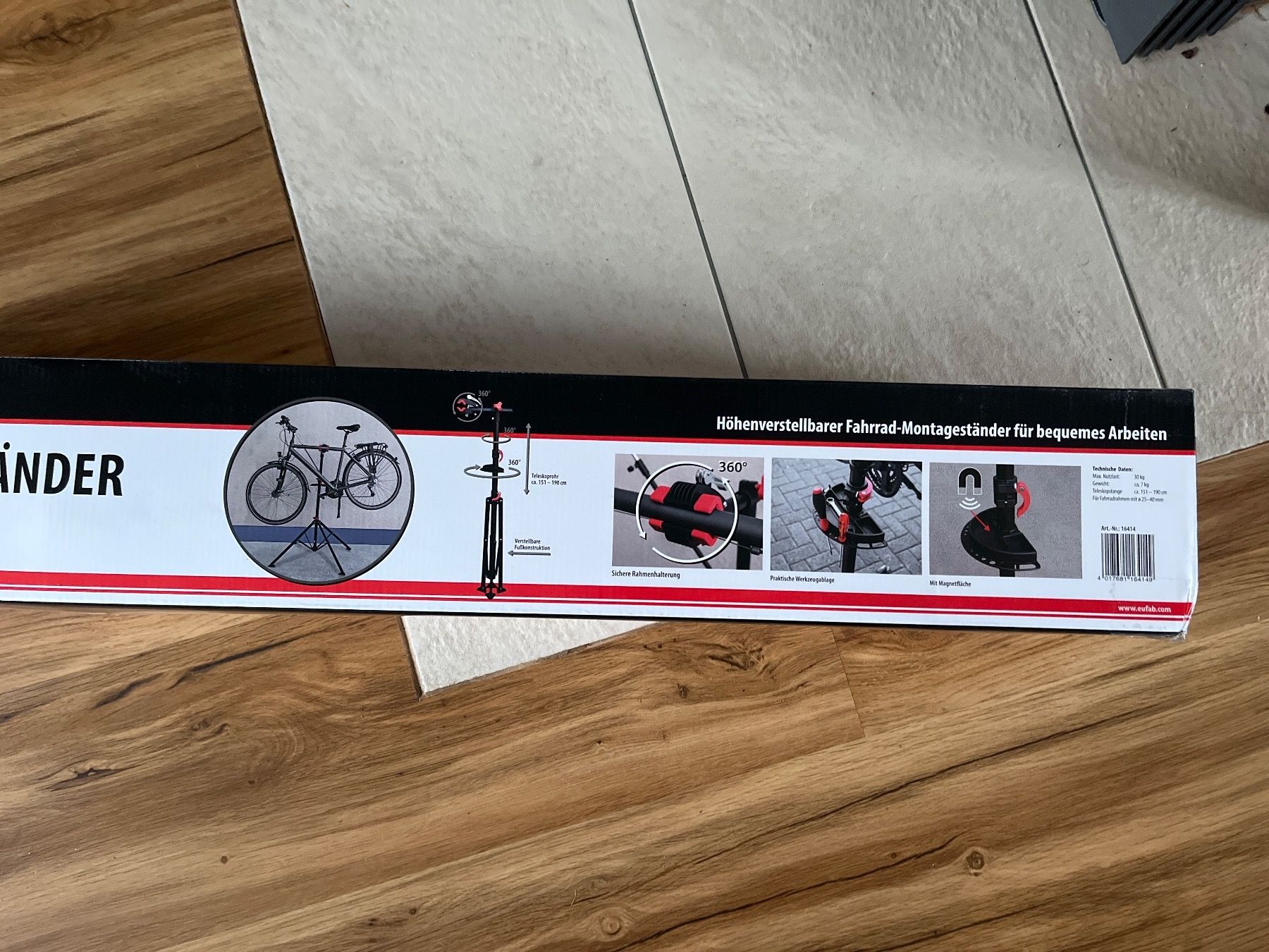Veloständer: Fahrad- montagegeständer – Neu und originalverpackt aus Lobsigen von Muus5 1