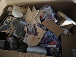 Lagerräumung.Diverse Deko  Holz und Glas usw