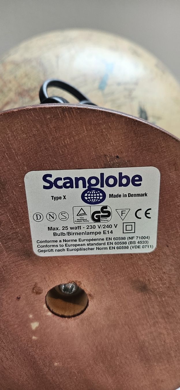 Altro in Decorazioni & Accessori: Globus , beleuchtbar - Scanglobe, Dänemark – Usato da Belp venduto da Ginus85 2