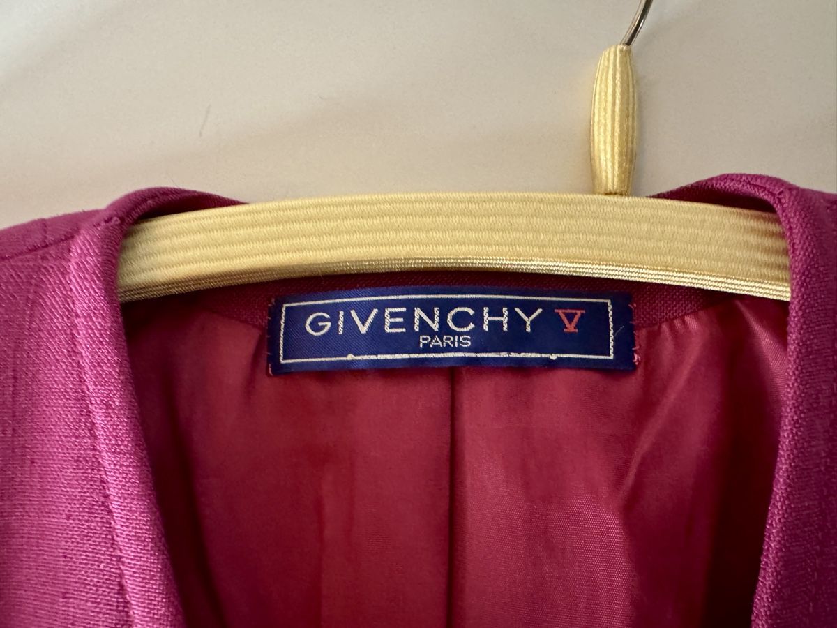 Givenchy Giacche: Givenchy Leinen Blazer Gr. 36/38  – Nuovo (secondo la descrizione) da Esslingen venduto da Takayama25 4