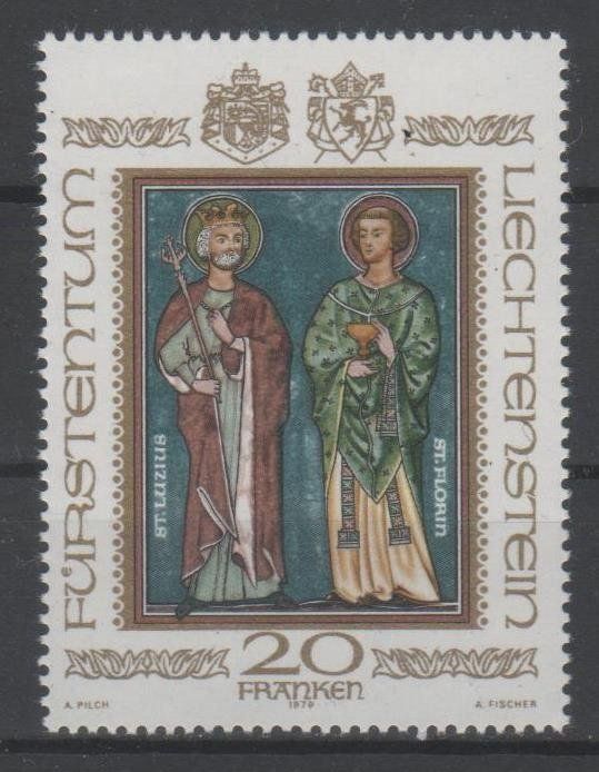 Tous les timbres: Liechtenstein 1979 SBK Nr.672 ** – Neuf (Voir description) à Remetschwil par Hofiii