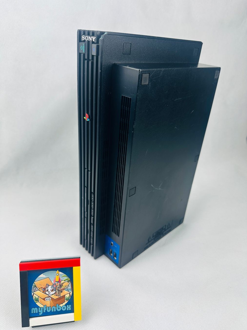 Sony Konsolen: PS2 Konsole FAT Kabel + Controller + Memory Card + 19 Spiele – Gebraucht aus Kappel SO von MyFunBox 2