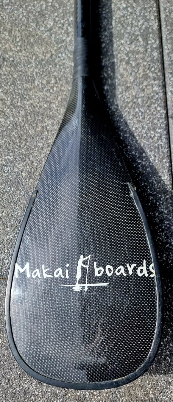 Gommoni, kayak & canoe: Makai-Carbon-SUP-Paddel / einteilig / Länge fix 196cm – Usato da Gempenach venduto da olli1975 1