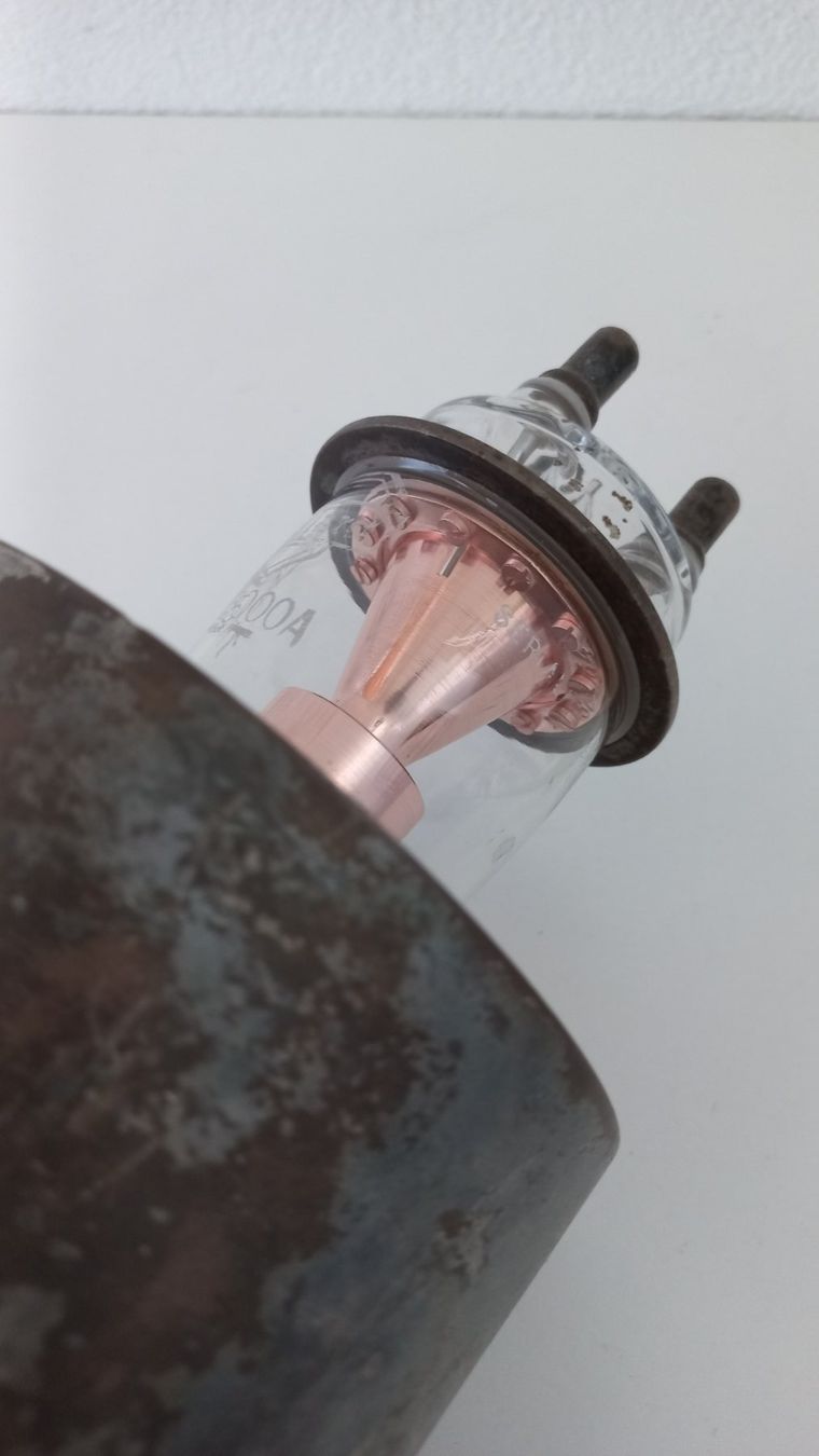 Radio: Senderöhre Mullard TY 6 - 5000A V.H.F. Power Triode, 1958 – Usato da Bévilard venduto da Orscha 7