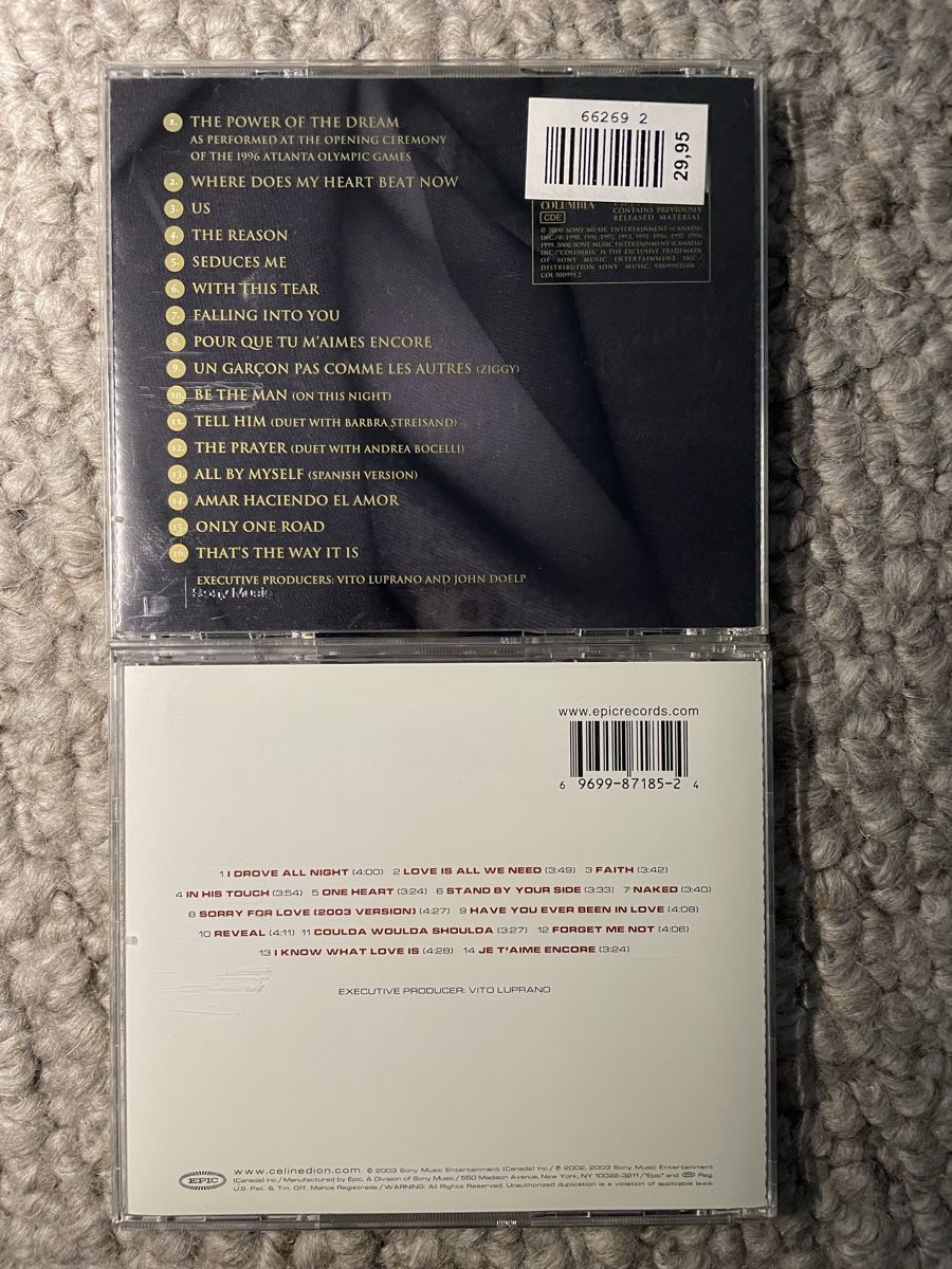 CDs: 2x Celine Dion  – Neu (gemäss Beschreibung) aus Reinach AG von trigger7811 1