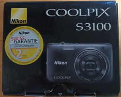 Coolpix S3100 – Komplettset, sehr guter Zustand
