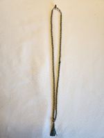 Alte Ethno Kette Amulett Anhänger Hand Fuß Perlen Patina