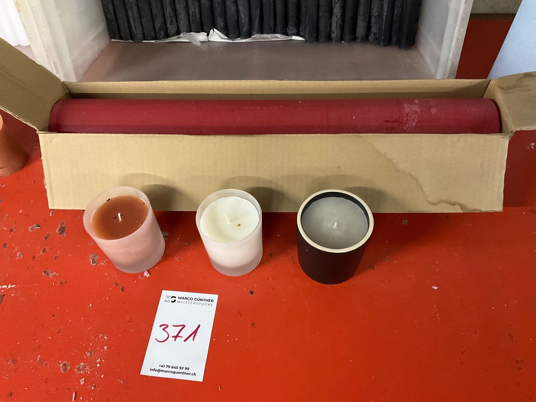 Kerzen: 371 Posten Raureifkerzen aus Liquidation – Gebraucht aus Derendingen von Meisterstuecke 4