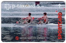 Gebrüder Gier im Doppelzweier, Sportcard - FullFace Taxcard