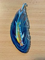 Anhänger aus Naturachat Fisch
