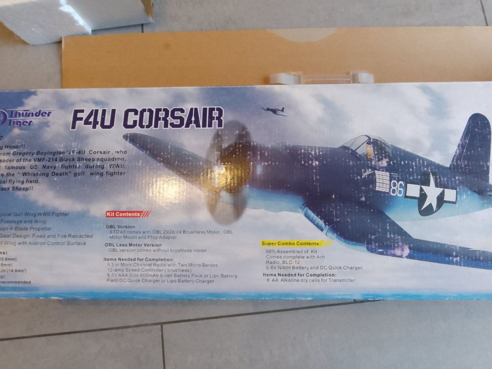 F4U Corsair RC Thunder Tiger | Kaufen auf Ricardo