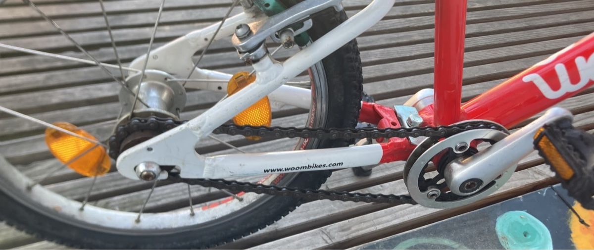 Woom Biciclette: Woom-3 Rot Kinderfahrrad gebraucht – Usato da Basel venduto da leinaz 2