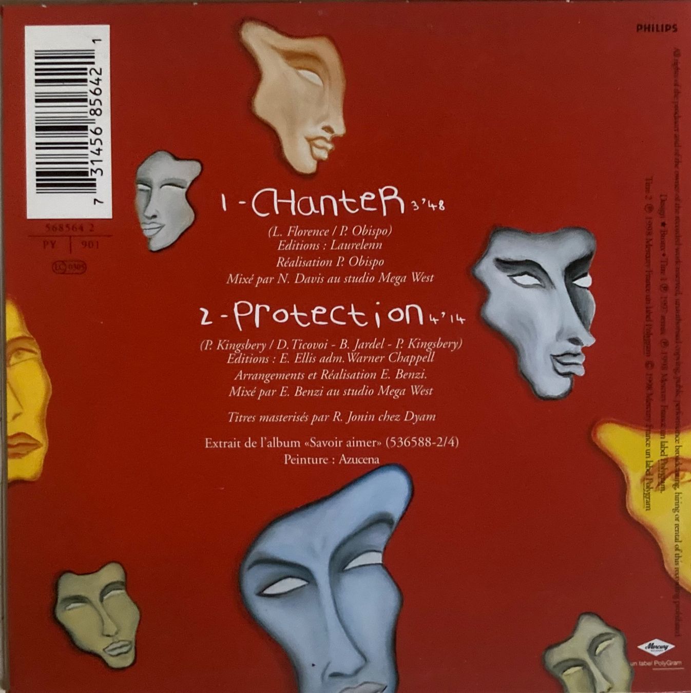 CD: FLORENT PAGNY - CHANTER – Usato da Poliez-Pittet venduto da Newtown-Records 1