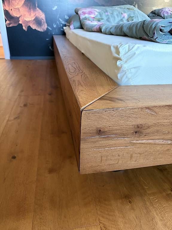 Letti: Doppelbett Sumpfeiche geölt – Usato da Kirchberg BE venduto da sim_22pf 1