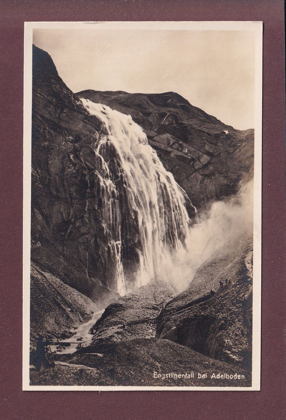 Cartes postales: ENGSTLIGENFALL bei Adelboden – D'occasion à Pully par nicecards