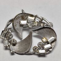 Broche d'Artiste en Argent Sterling Plaqué Rhodium - Haute J