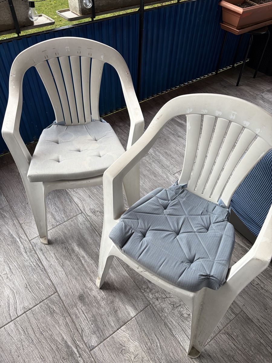 Sedie: Plastikstühle / Gartenstühle 4x – Usato da Frauenkappelen venduto da SSCN01