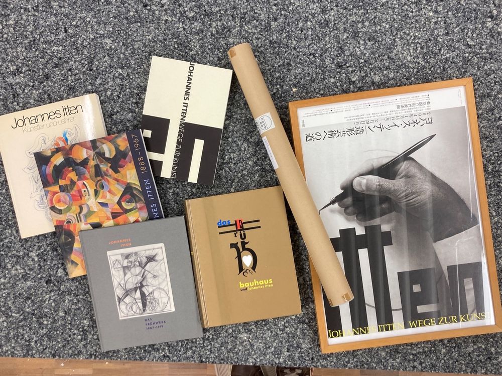 Johannes ITTEN Bücher und Plakat Kaufen auf Ricardo