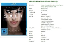 Salt (Deluxe Extended Edition) [Blu-ray]