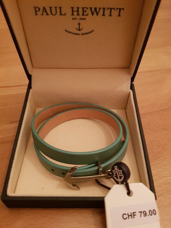 Lederarmband »Phrep« Grün IP Black   PH PH L B G XL | XL (20 Cm) | IK1818
