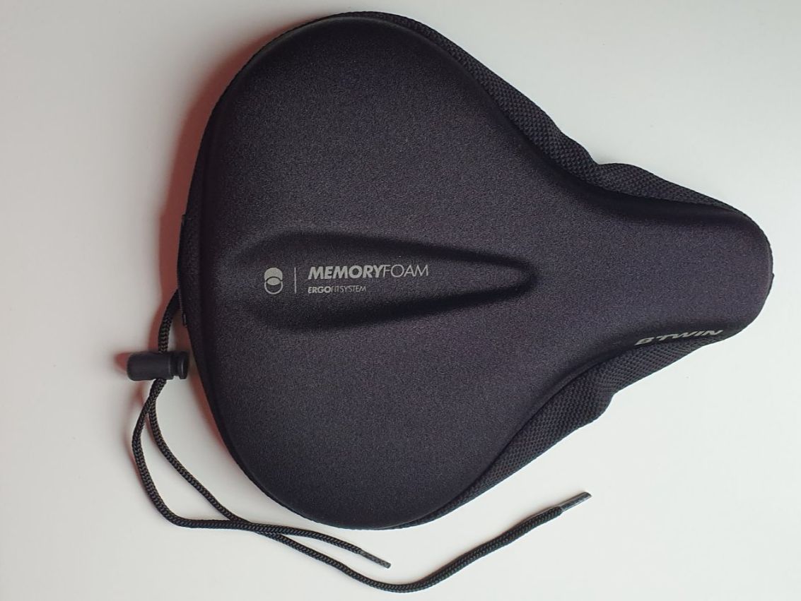 Decathlon Pezzi di ricambio: Velo-Sattelbezug Memoryfoam Grösse L schwarz – Nuovo (secondo la descrizione) da Wiedlisbach venduto da Hildebrun