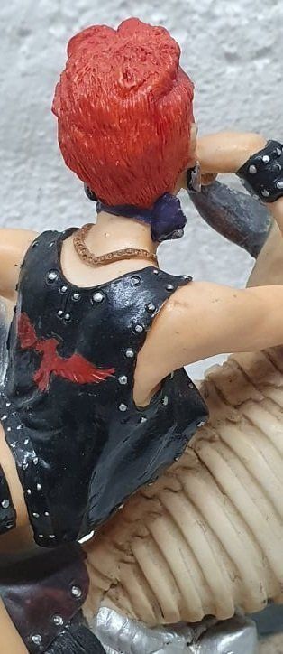 Sculture & Statue: GOTHIC BIKERFIGUR -Motorradfigur Veronese signiert – Usato da Prêles venduto da Podencogalgo 4